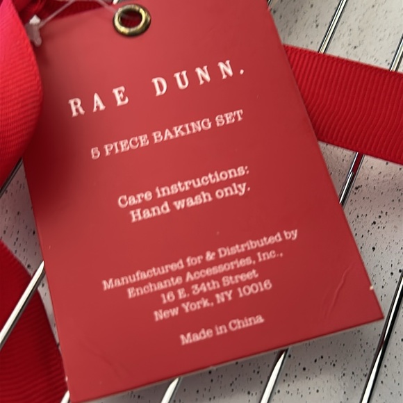 NWT 5 piece Rae Dunn Baking Set Holiday Christmas - Picture 2 of 8